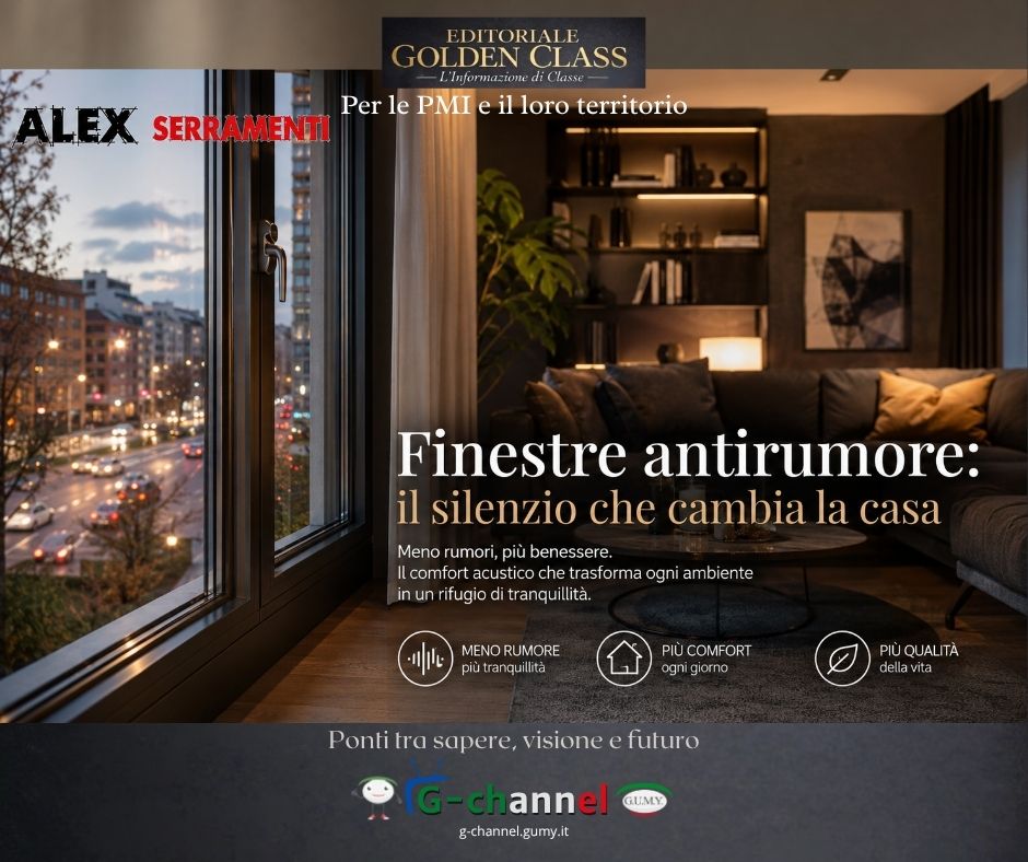 Finestre antirumore: il silenzio che cambia la casa